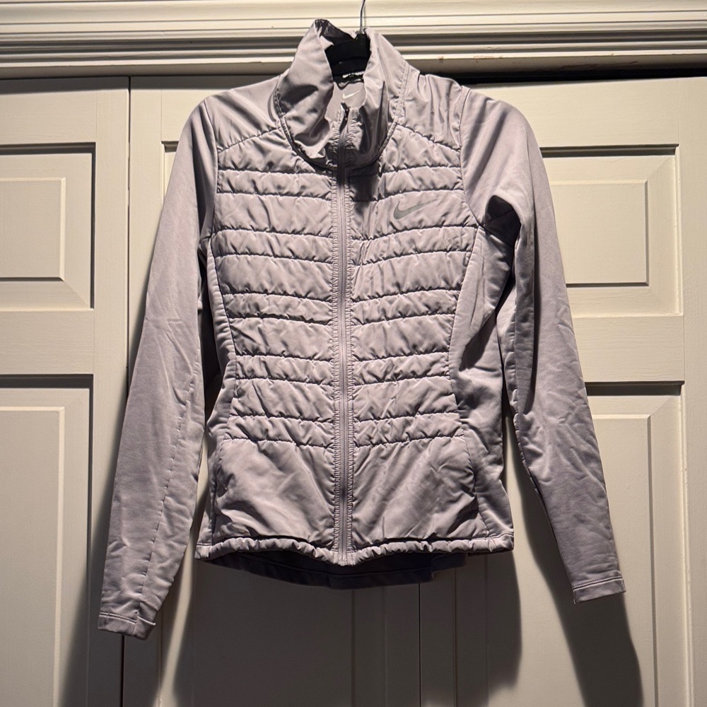 Nike Women's Light Gray running jacket